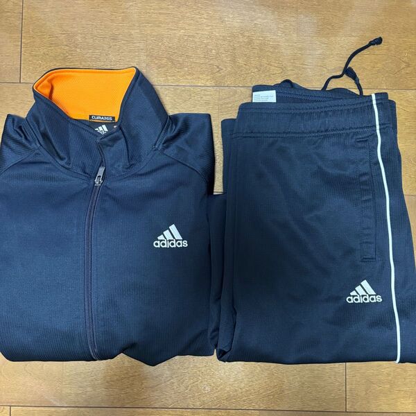 アディダス 上下セット ジャージ adidas セットアップ Lサイズ