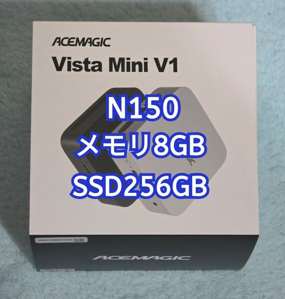 ACEMAGIC Vista Mini V1 ブラック N150 メモリ8GB SSD256GB Windows11 ミニPC ③