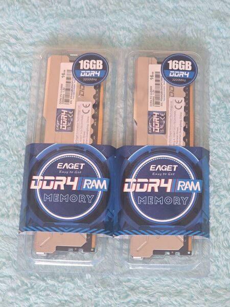 EAGET 16GBx2枚組 32GB DDR4-3200 UDIMM