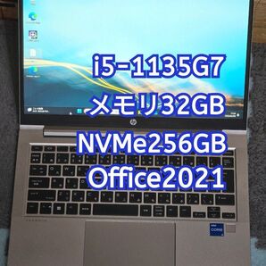 HP 430 Probook G8 i5-1135G7 メモリ32GB NVMe256GB 13.3型FHD office2021