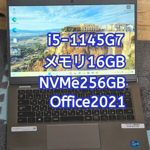 Dell Latitude 5320 i5-1145G7 メモリ16GB NVMe256GB 13.3型FHD office ②