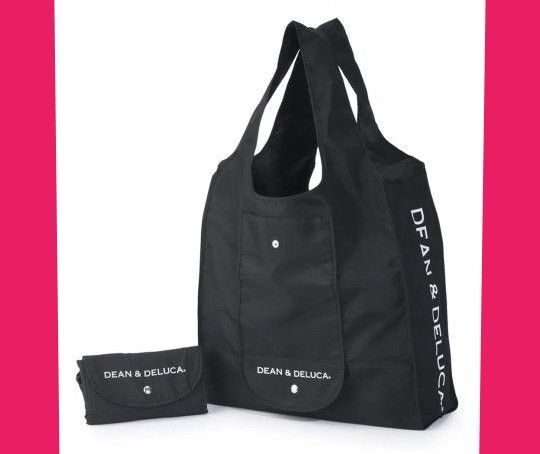 DEAN&DELUCA ディーンアンドデルーカ エコバッグ ブラック 新品未使用