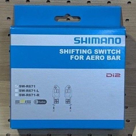 shimano SW-R671 di2 シフター 左右ペア