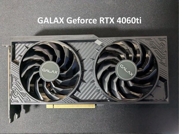 GALAX Geforce RTX 4060 ti 8GB 1-Click OC