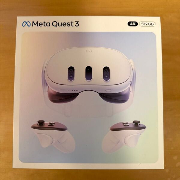 メタクエスト3 512GB 4K オールインワンVRヘッドセット Meta Quest3 899-00594-01