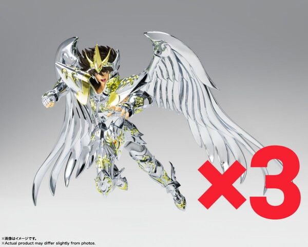■新品3個セット■聖闘士聖衣神話EXペガサス星矢(神聖衣)■