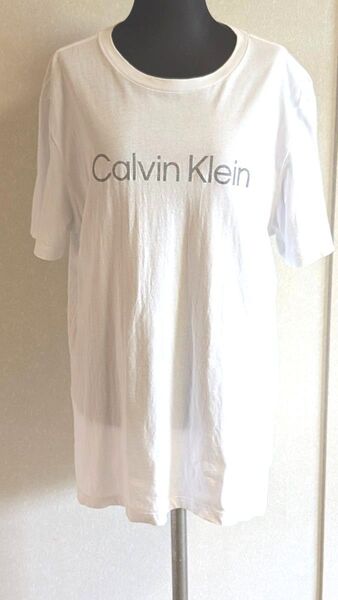 半袖TシャツロンTホワイトカルバンクライン