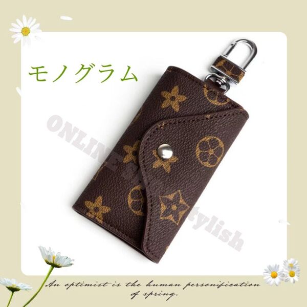 【大人気/匿名配送/新品】キーケース 6連 ノーブランド ブランド風 男女兼用 誕生日 記念品 鍵 自動車 家 プレゼント ギフト
