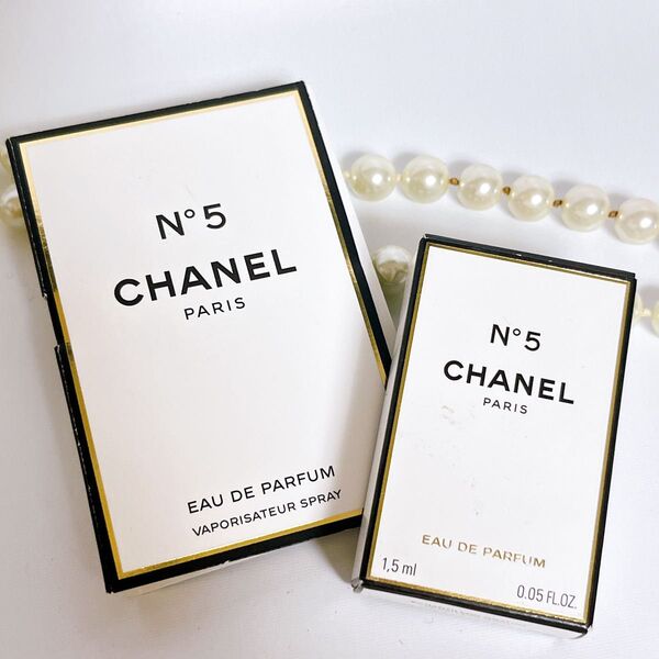 シャネル No.5 EDP 1.5ml サンプル香水 2個セット