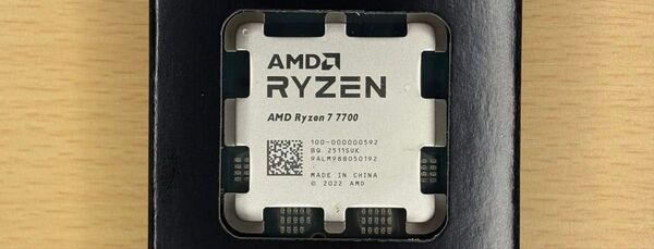 新品バルク品 AMD Ryzen 7 7700 AM5 ライゼン 7