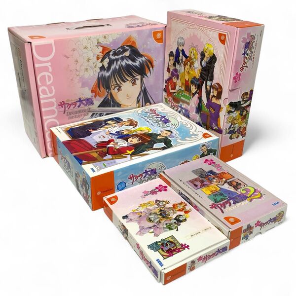 希少 未使用セット ドリームキャスト 本体 サクラ大戦 未使用初回限定セット