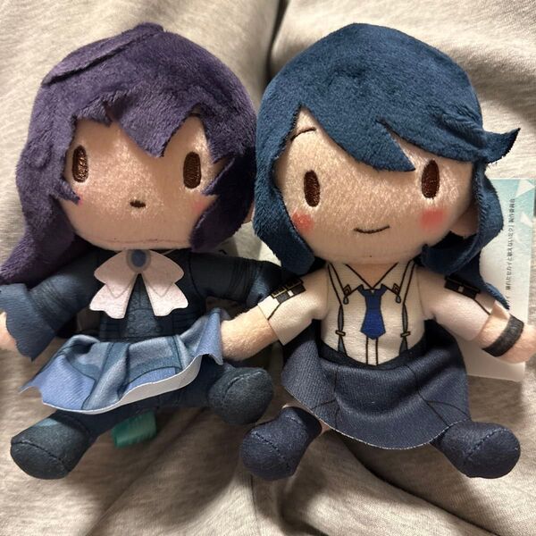 プロセカ ミニぬいぐるみ 星乃一歌 朝比奈まふゆ 新品タグ付き ふわぷちミニぬいぐるみ ニーゴ
