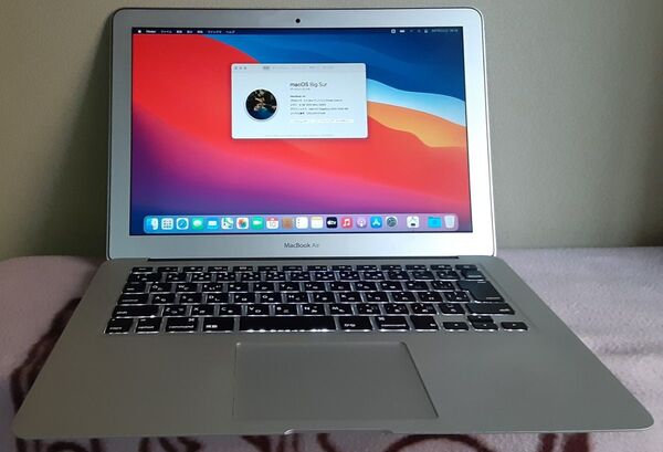 MacBookAir 6,2 Mid 2013 A1466 13インチ