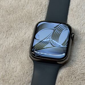 ☆美品 バッテリー100% グラファイトステンレス Apple Watch series9 45mm アップルウォッチ 954