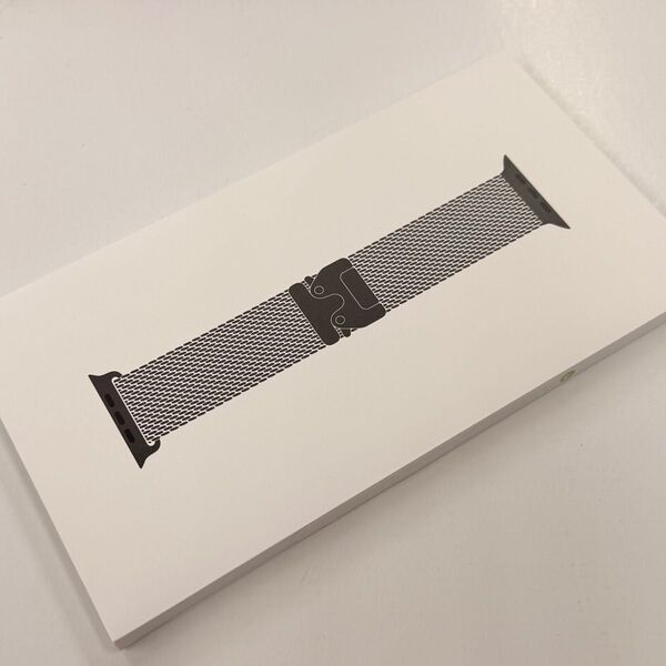 ☆未使用 純正 Apple watch Lサイズ 49mm ultra2 ブラック ミラネーゼループ アップルウォッチ 959