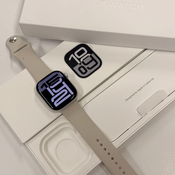 ☆最新 美品 Series10 シルバーアルミニウム Apple Watch 46mm アップルウォッチ シリーズ10 976