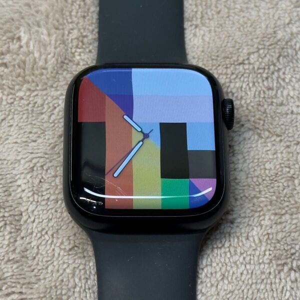 ☆バッテリー97 Apple Watch series8 45mm ミッドナイトアルミニウム アップルウォッチ シリーズ8 878
