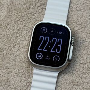 ☆美品 Apple Watch ultra チタニウム Titanium 49mm アップルウォッチ ウルトラ 046
