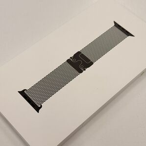 ☆未使用 純正 Apple watch Mサイズ 49mm 46mm ultra2 ブラック ミラネーゼループ ミラネーゼ 051