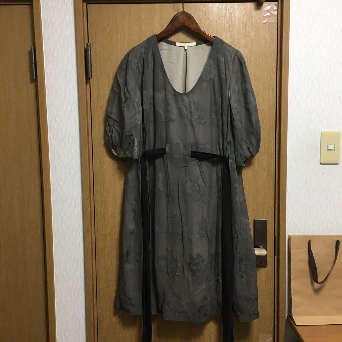 誠実】 スリーワンフィリップリム ビーズチュニックワンピース