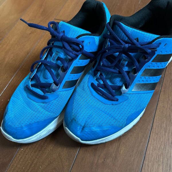 アディダスadidas ランニングシューズ ブルー28センチ
