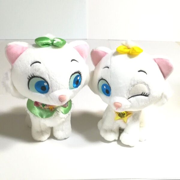 ディズニー★おすましマリーちゃんとウインクマリーちゃん♪ディズニーぬいぐるみ 2個セット