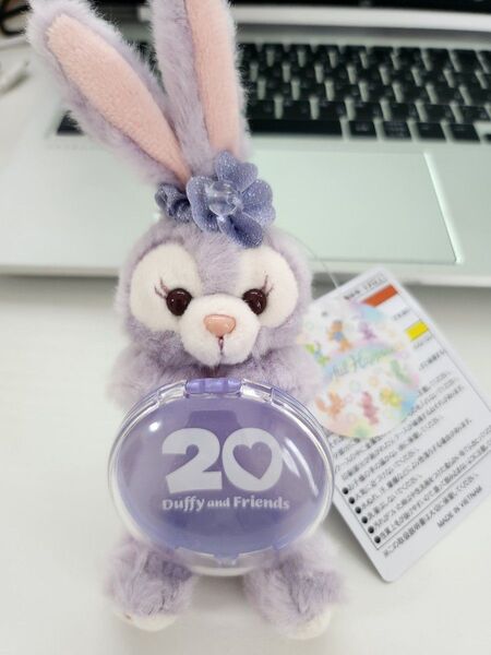 ディズニーシー ダッフィー&フレンズ 20周年 ステラルー ぬいぐるみチャーム