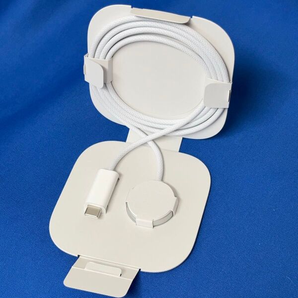 純正 編み込み式 Apple Watch 磁気高速充電 USB-Cケーブル Type-C
