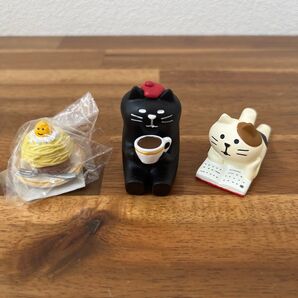 デコレ コンコンブル 純喫茶コンブル 黒猫コーヒー 寝そべり読書 モンブラン