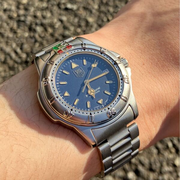 【稼働】タグ・ホイヤー 4000シリーズ WF1113 メンズ 腕時計 TAG HEUER
