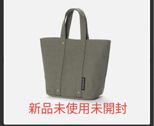 新品未使用未開封 DEAN & DELUCA コットントートバッグ カーキS
