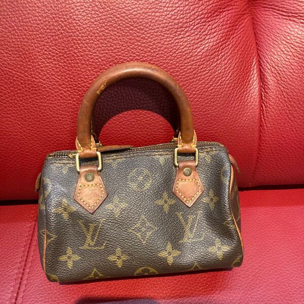 LOUIS VUITTON ルイヴィトン モノグラム ミニスピーディ ハンドバッグ ミニバッグ 小物入れ レディース