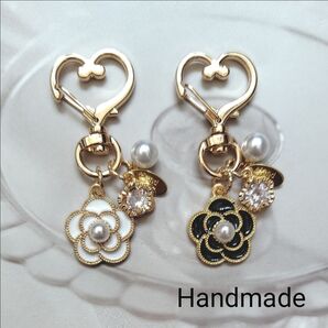 ハンドメイド キーホルダー 2個セット