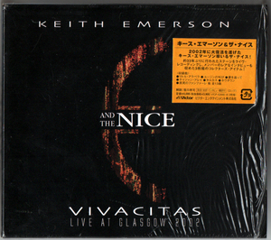 Keith Emerson & The Nice / VIVACITAS : LIVE IN GLASGOW 2002 キース・エマーソン＆ザ・ナイス 日本盤３枚組
