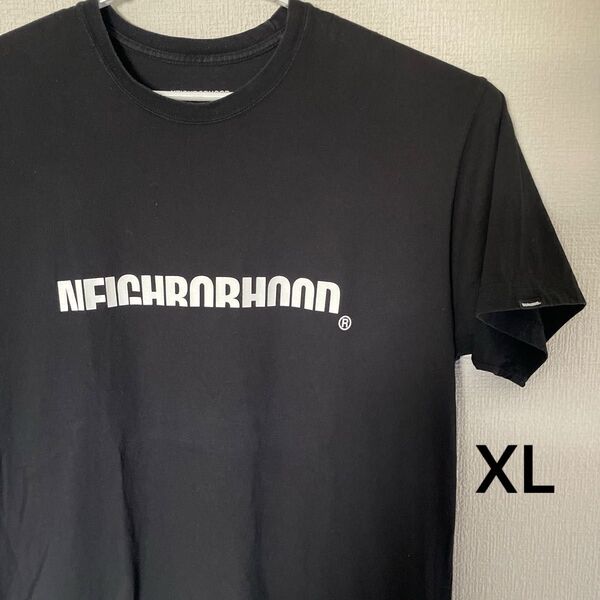 【美品】NEIGHBORHOOD ネイバーフッド XL 阪急梅田店OPEN記念Tシャツ Tシャツ ブラック