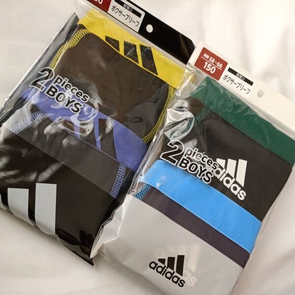 79 150cm adidas ボクサーブリーフ パンツ 下着 スポーツ 部活 新品 学校 小学校 中学生新品 グンゼ