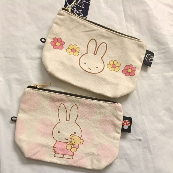 ミッキー ポーチ 2点セット ボリス ディックブルーナ 小物入れ 生理用品 整理整頓 ミニポーチ