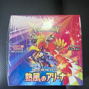 新品未開封 シュリンク付き ポケモンカードゲーム スカーレット&バイオレット 強化拡張パック 熱風のアリーナ BOX