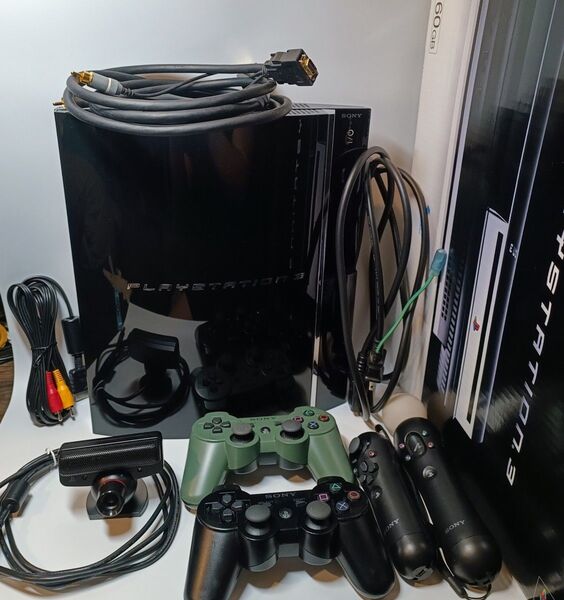 「ジャンク」PS3 60GB 本体一式 まとめ売り プレイステーション3 ブラック CHCHB00
