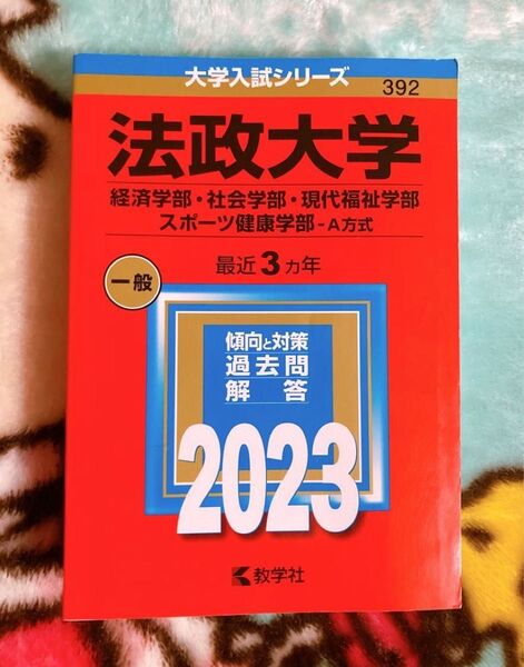 法政大学 一般 赤本 2023 経済学部 社会学部 現代福祉学部 スポーツ健康学部 A方式 過去問
