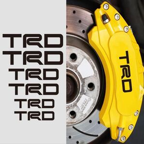 トヨタTRDロゴデザインステッカー 6枚