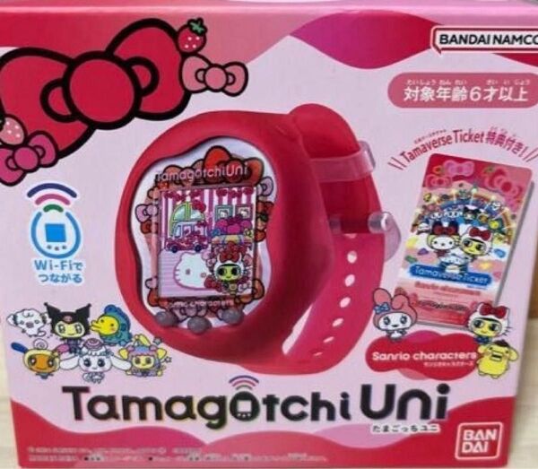 ほぼ新品 たまごっちユニ本体 tamagotchi uni サンリオ バンダイ