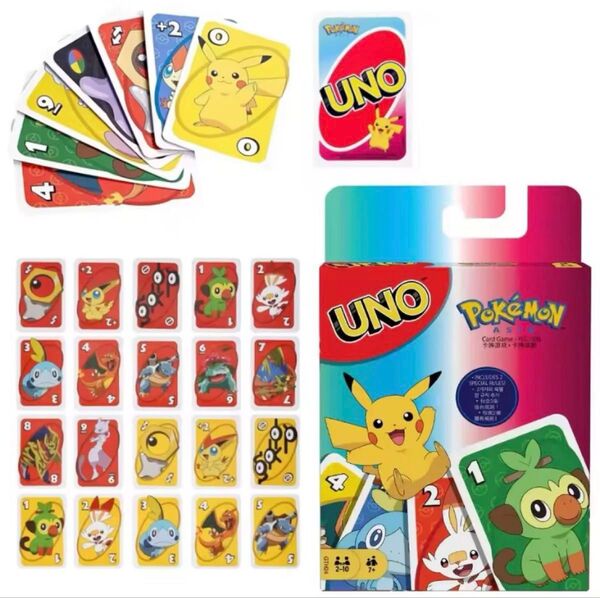 UNO × ポケモン コラボ カードゲーム 限定デザイン