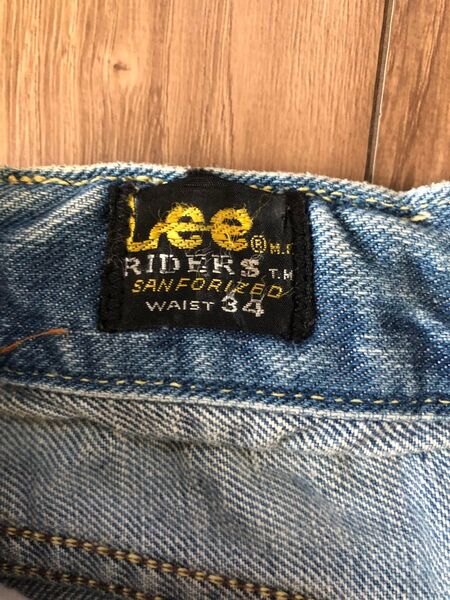 70s Lee リー 200Z サイド黒タグ ヴィンテージデニム W34 ゴールデンサイズ レア