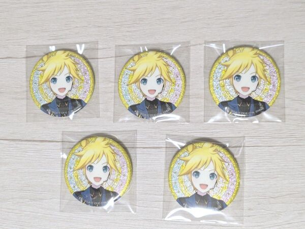 プロセカ あんスタコラボ 鏡音レン 缶バッジ 5個セット コレクションB