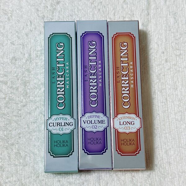 HOLIKA HOLIKA ホリカホリカ ラッシュコレクティングマスカラ 01 02 03 黒 ブラック