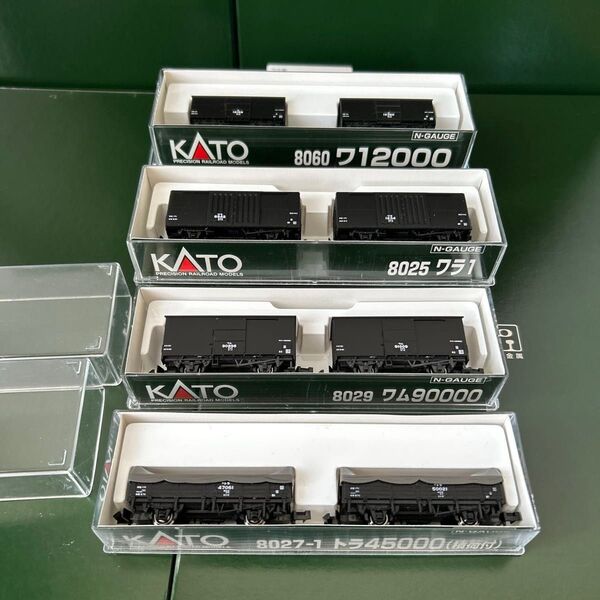 Nゲージ トラ45000 ワ12000 ワラ1 ワム9000 KATO 二軸貨車 鉄道模型