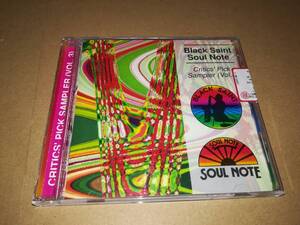 J4365【CD】Tom Varner 他 / Black Saint Soul Note Critics' Pick Sampler (Vol. 3)