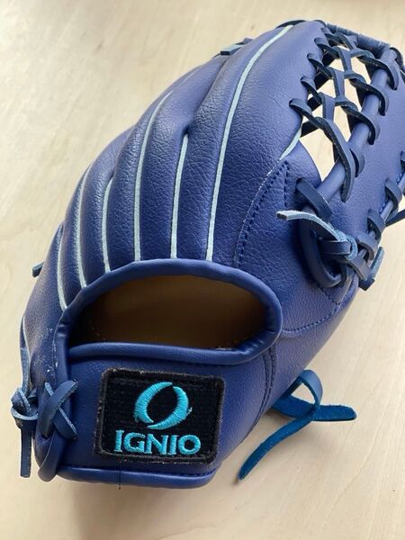 IGNIO 野球 ほぼ新品 グローブ 子供用 ネイビー 初心者