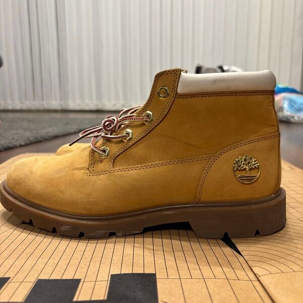 Timberland ティンバーランドイエローショートブーツ 25.5cm 美品